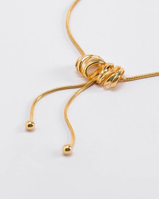 Annaloch - Halo tassel necklace