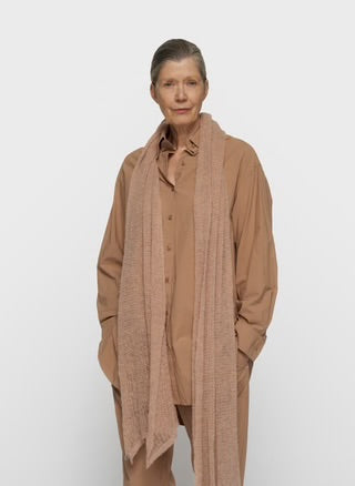 Open knit scarf