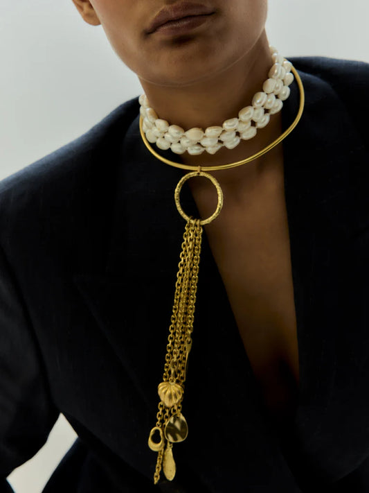 Sita Nevado - Perlitas rendez-vous necklace