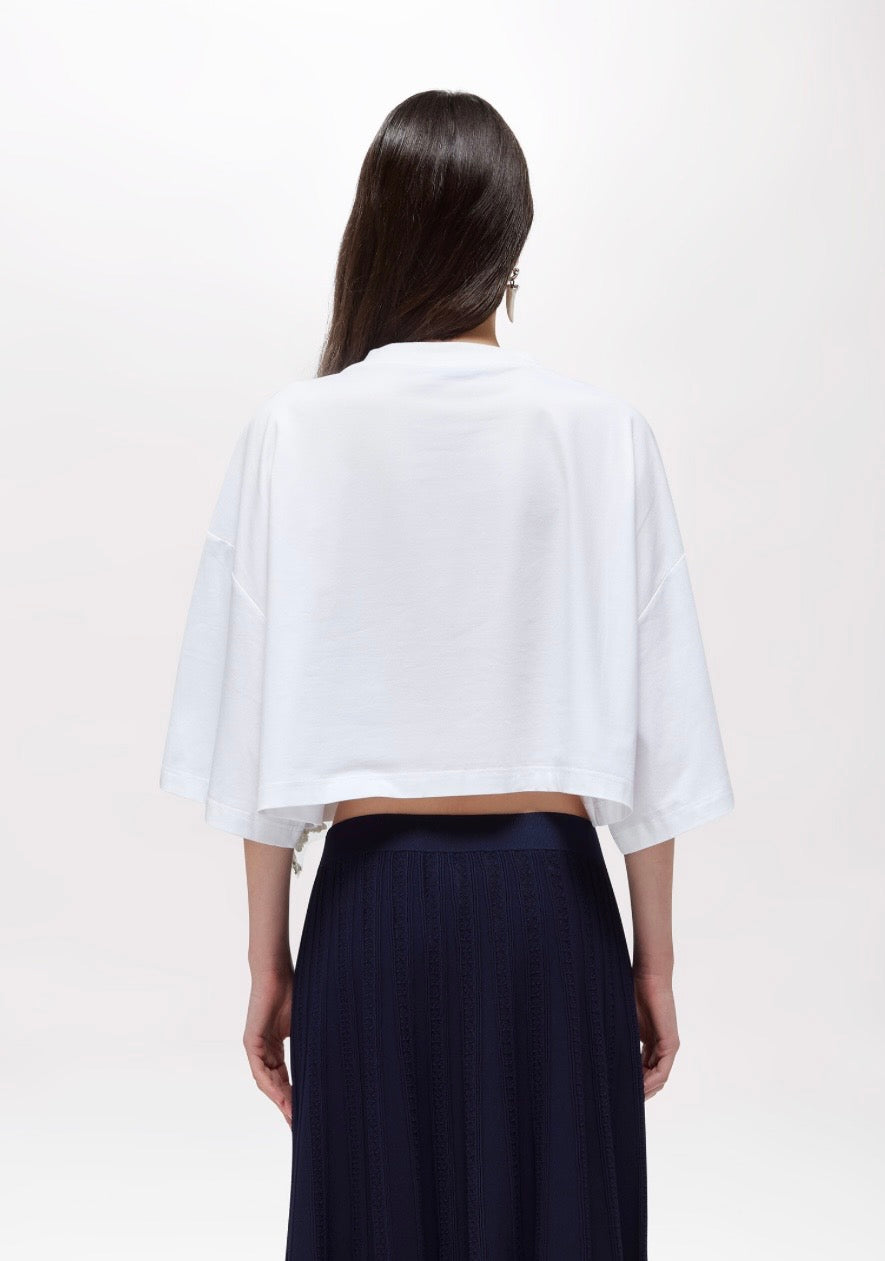Blugirl - T Shirt Cristal Patch