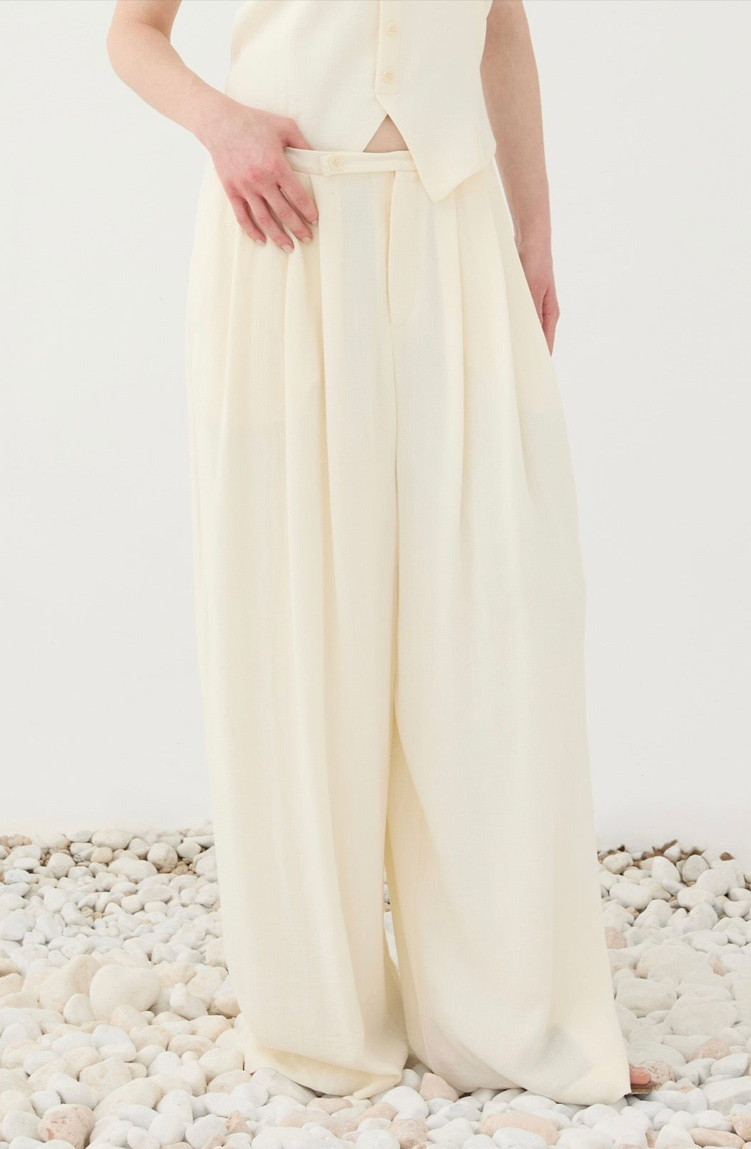 Eleh - Pantaloni Con Elastico