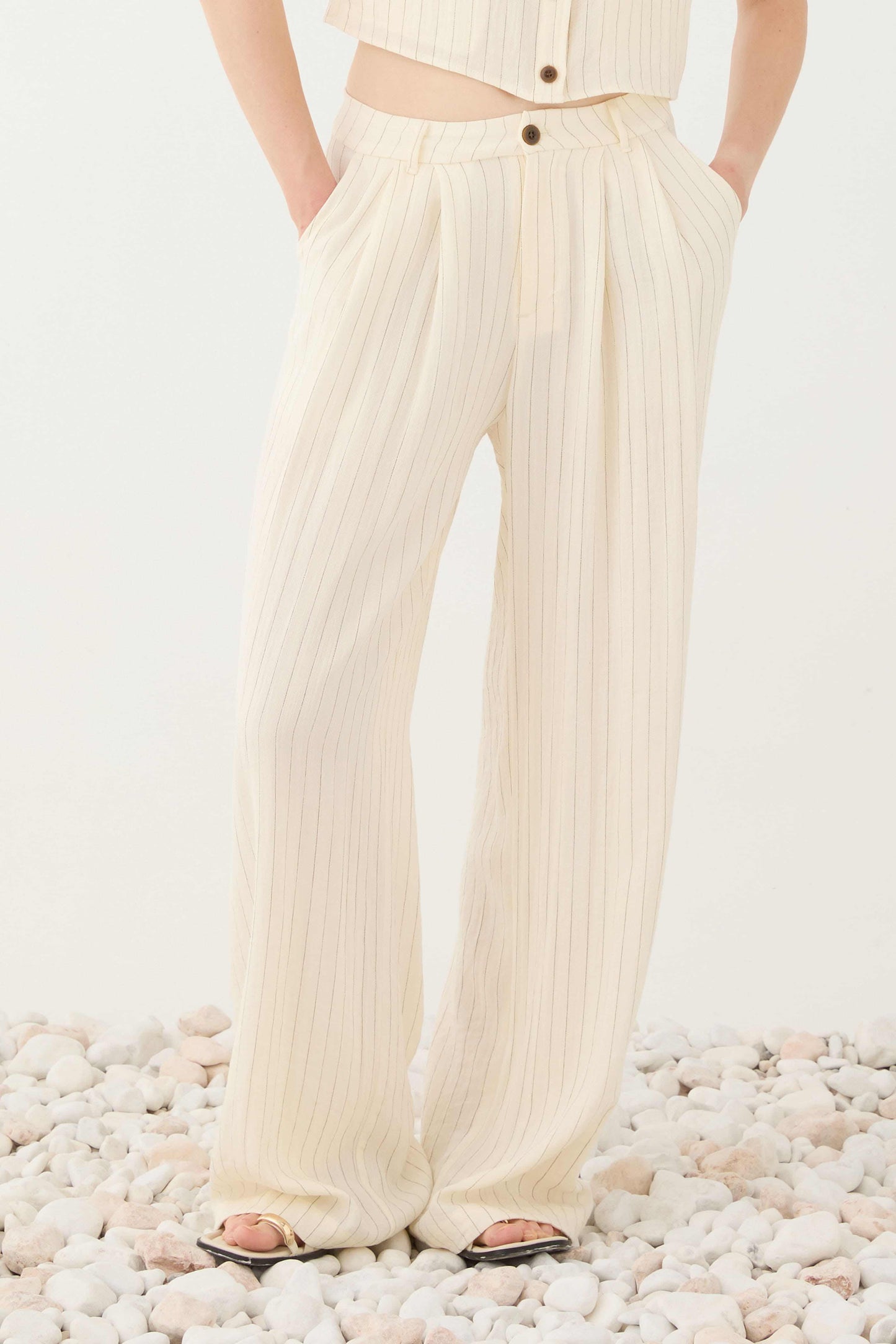 Eleh - Pantaloni A Righe
