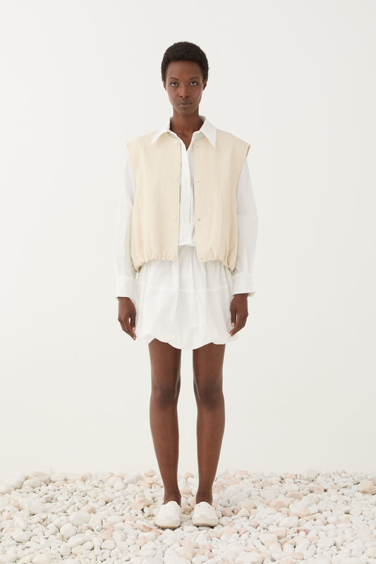 Eleh - Gilet in ecopelle