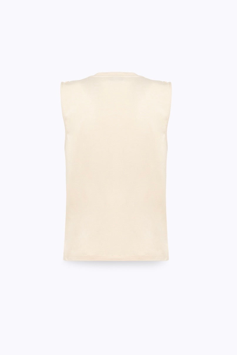Blugirl - T shirt Con Pizzo