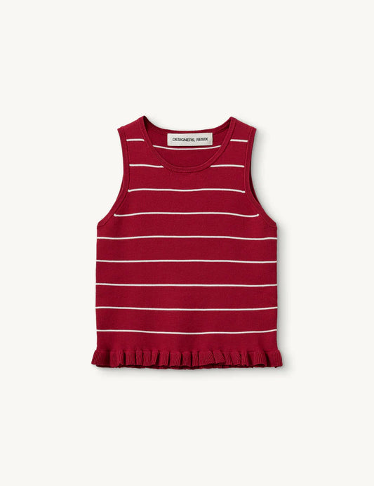Designers Remix - Taliana Rib Stripe Tank