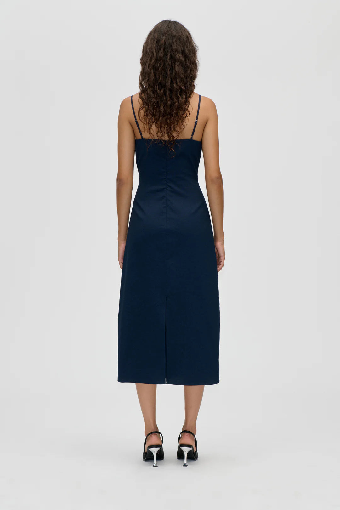 Stine Goya - Strap eyelet Midi Dress
