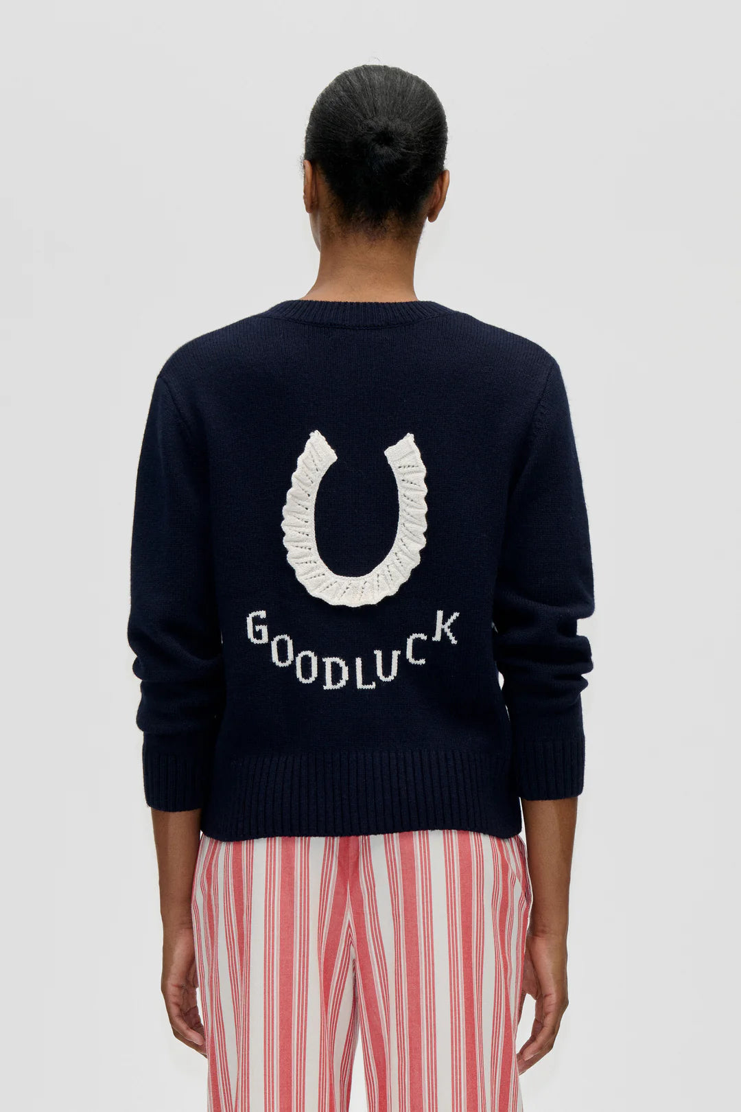 Stine Goya - Jacquard Wool Blend Cardigan