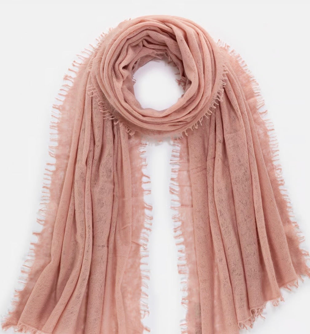 Cashmere sjaal maxi