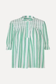 Smocked cotton top
