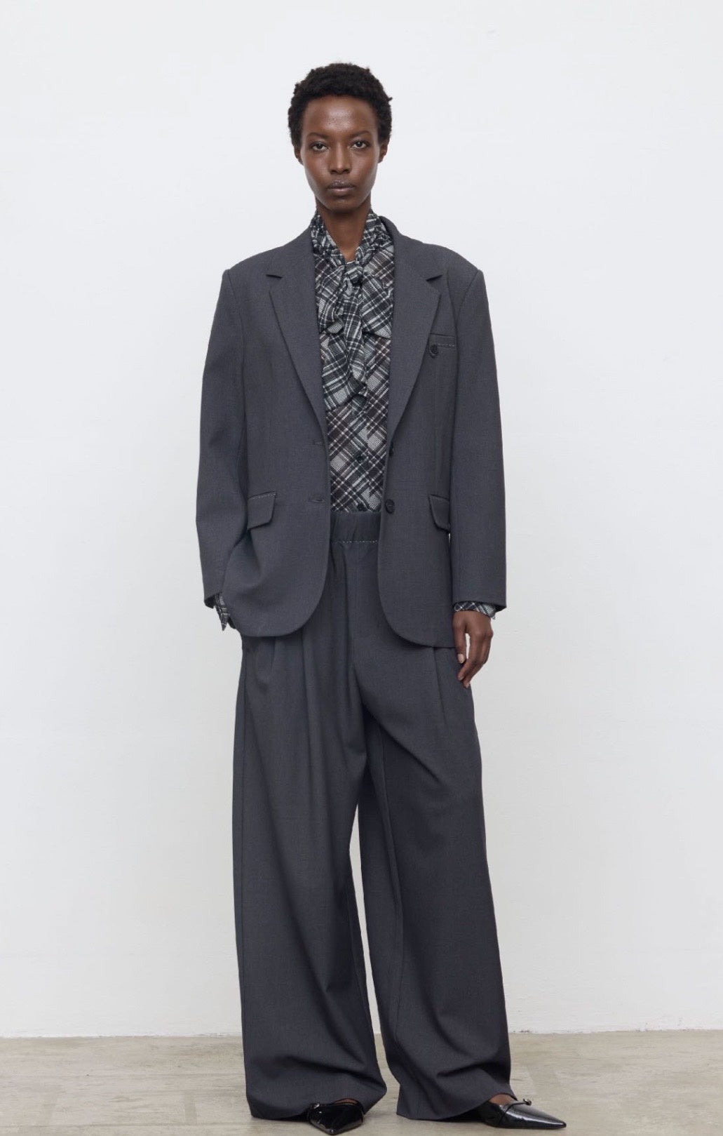 Blazer Grigio Scuro