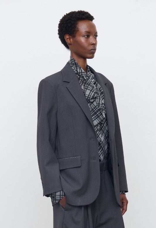 Blazer Grigio Scuro