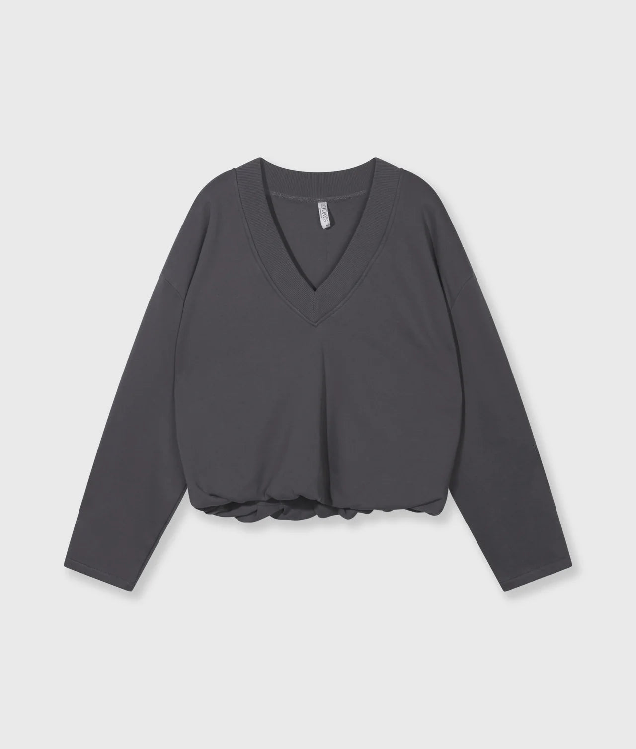 V neck ballon sweater