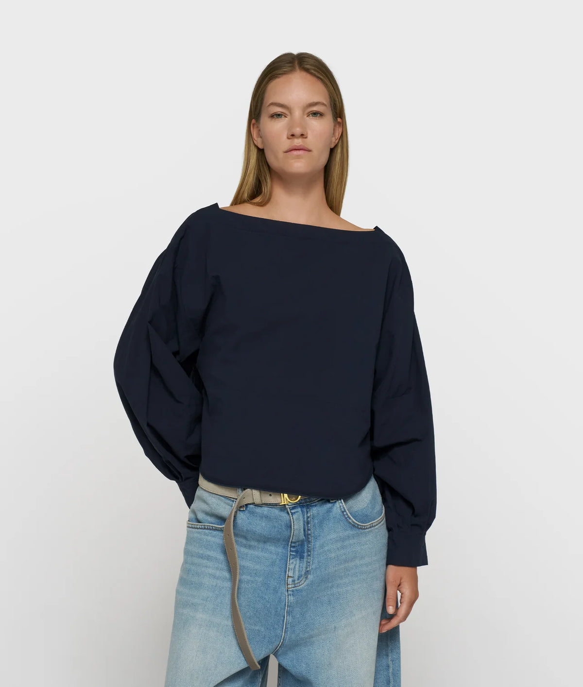 Boatneck blouse