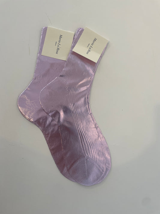 One Ribbed Laminated Lilac