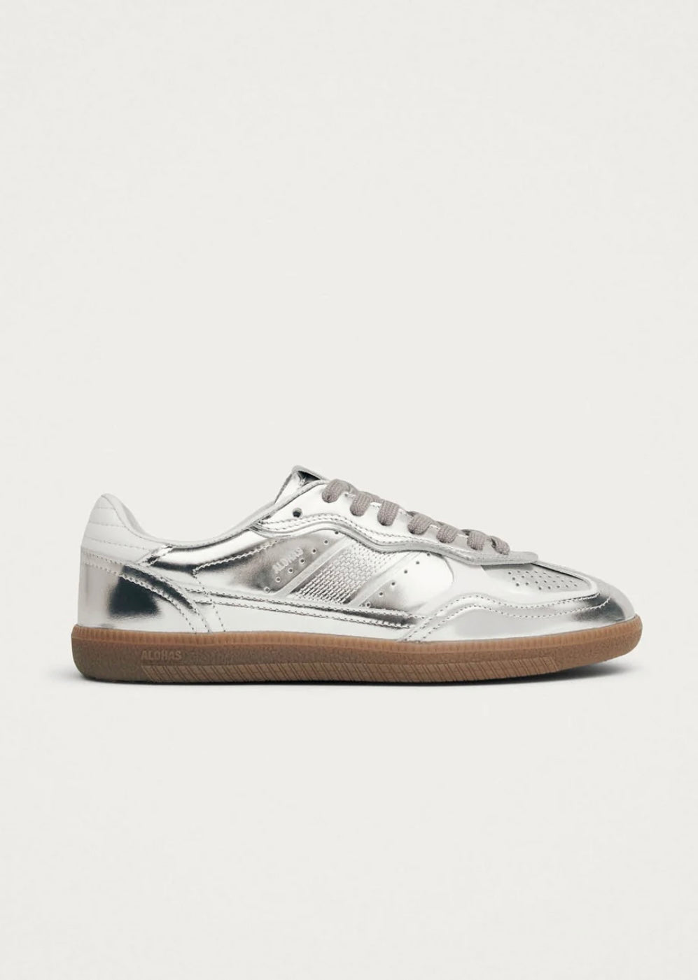 Alohas - Rife Shimmer Silver Sneakers