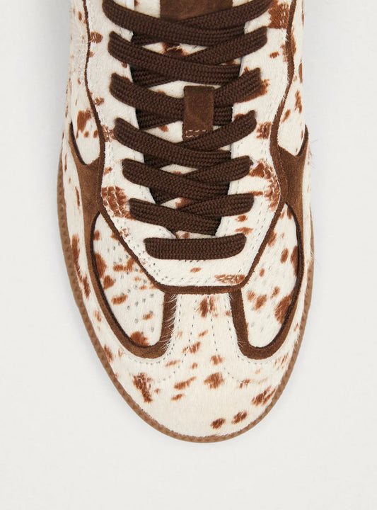 Alohas - Rife Soft Camel Leather sneakers