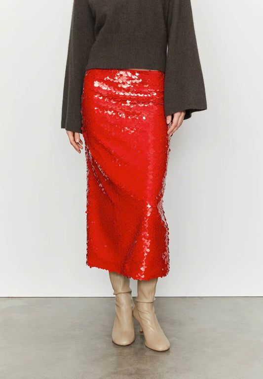 Isabelle Blanche - Longuette Di Paillettes