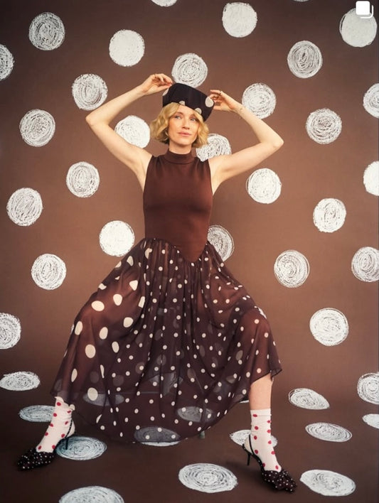 Stine Goya - Georgette combo dress