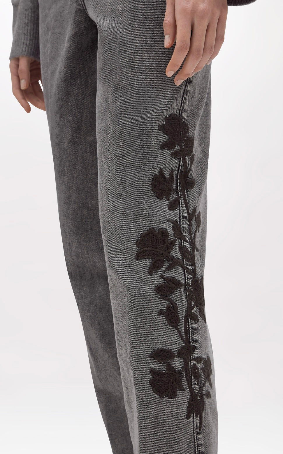 Blugirl - Strech denim jeans with embroidery