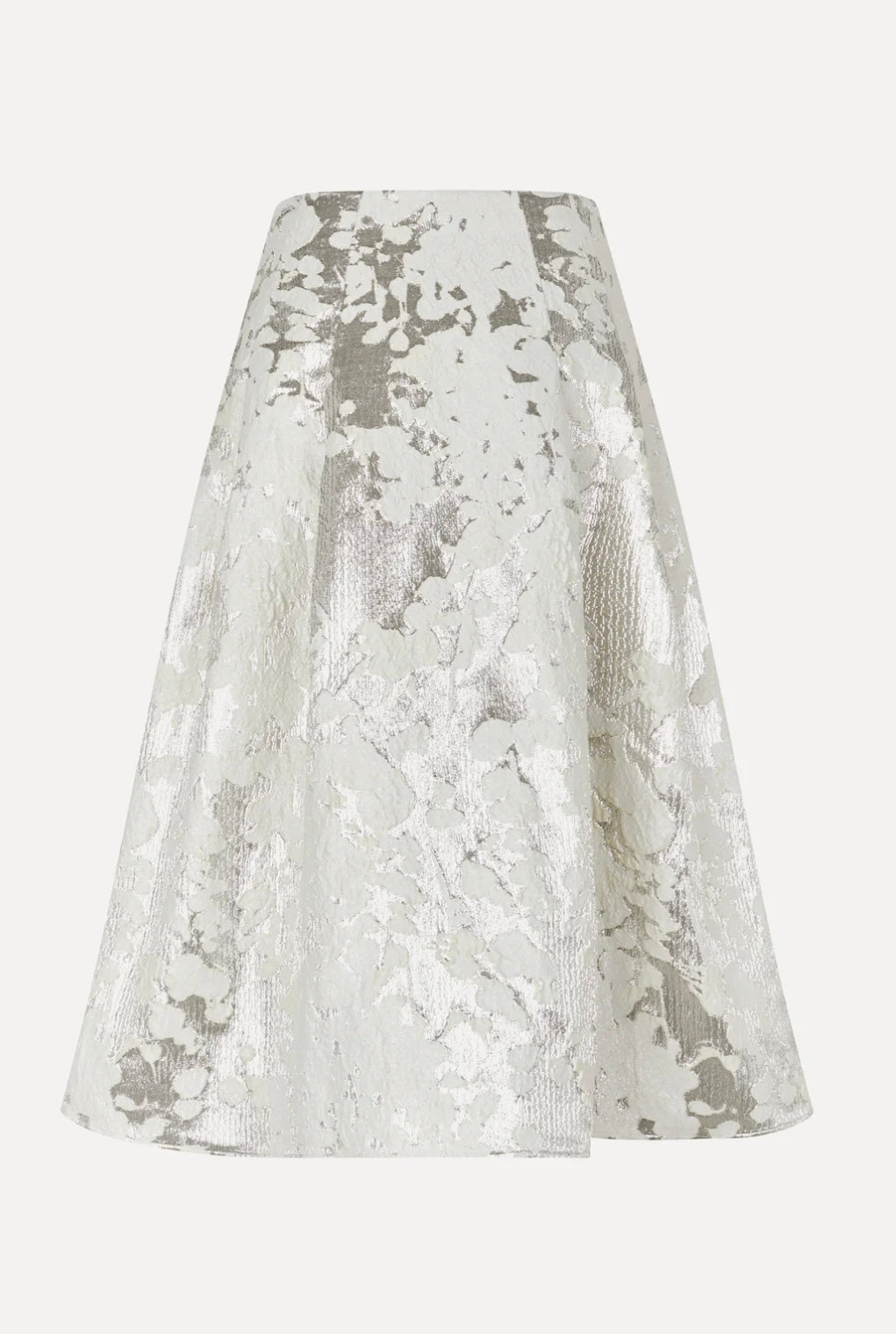 Stine Goya - Metallic woven jacquard midi skirt