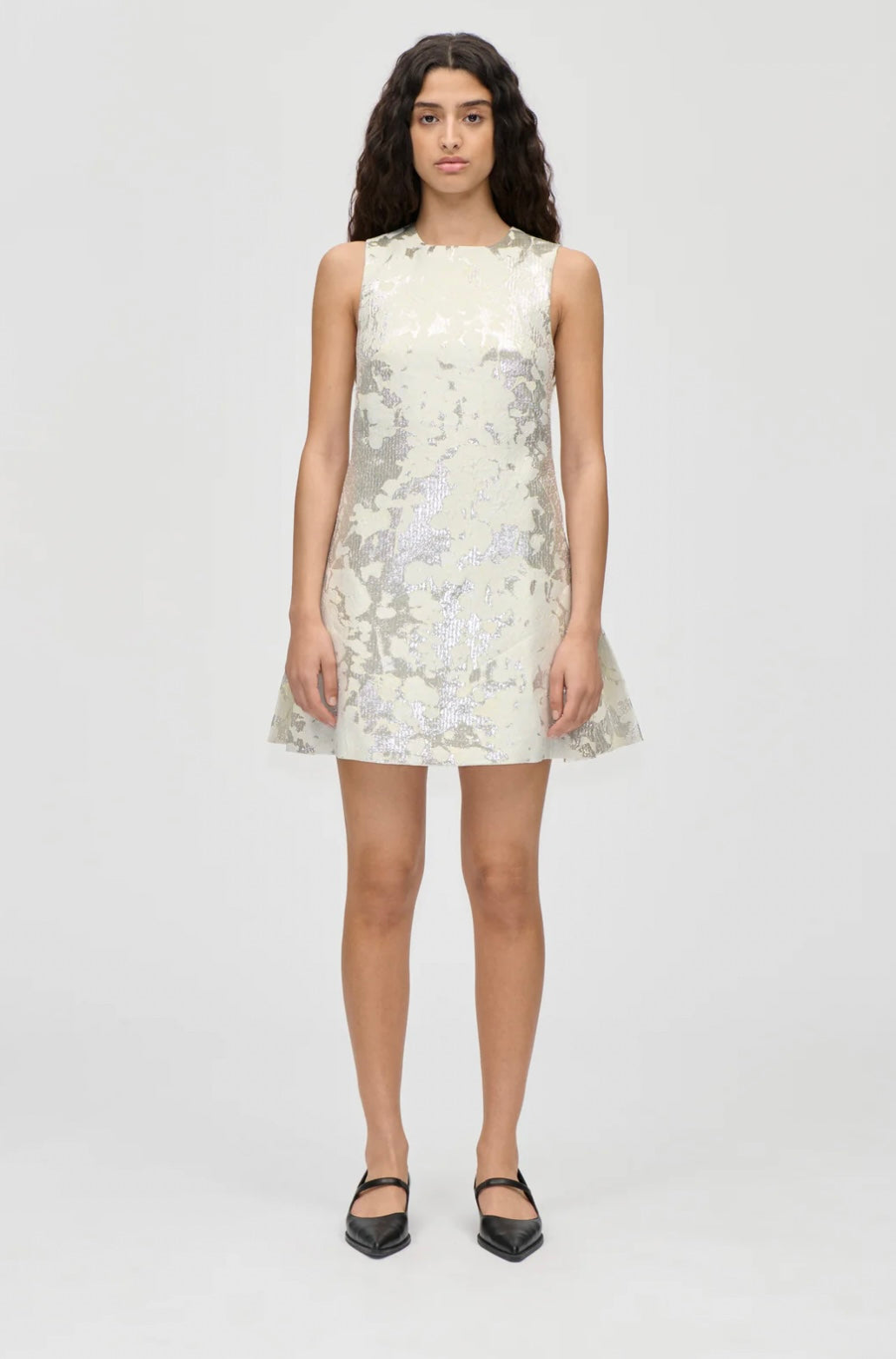 Stine Goya - Metallic woven jacquard mini dress