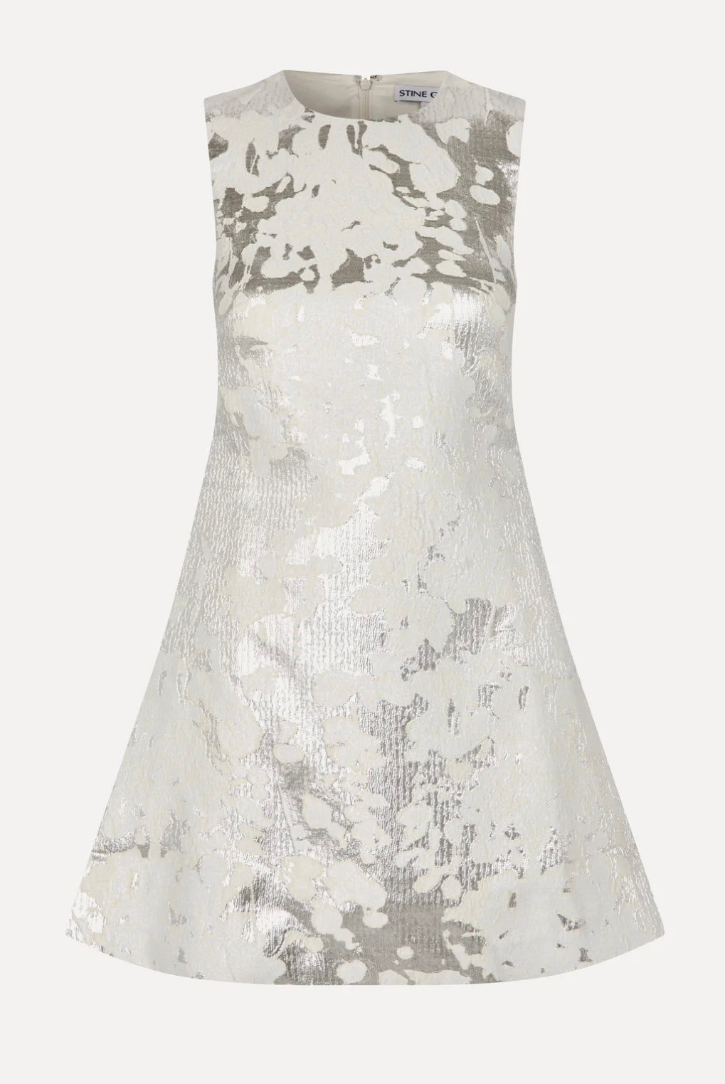 Stine Goya - Metallic woven jacquard mini dress