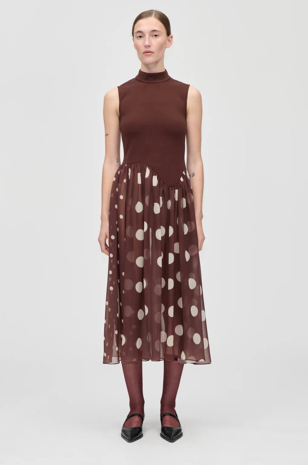 Stine Goya - Georgette combo dress