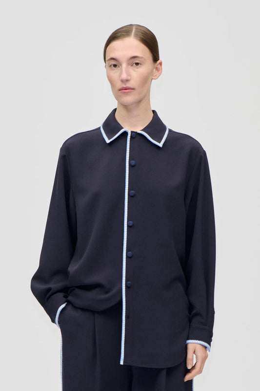 Stine Goya - Fluid cash pocket oversized shirt