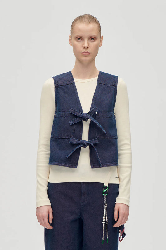 Stine Goya - Two - Tone Denim Pocket Vest