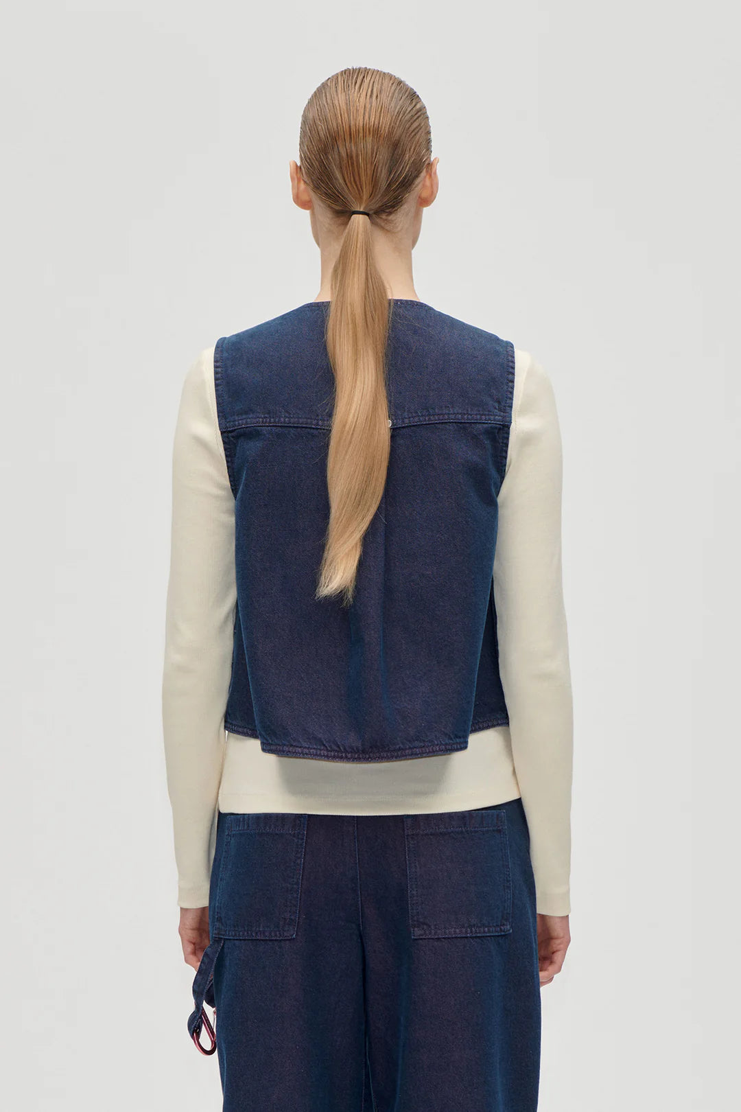 Stine Goya - Two - Tone Denim Pocket Vest