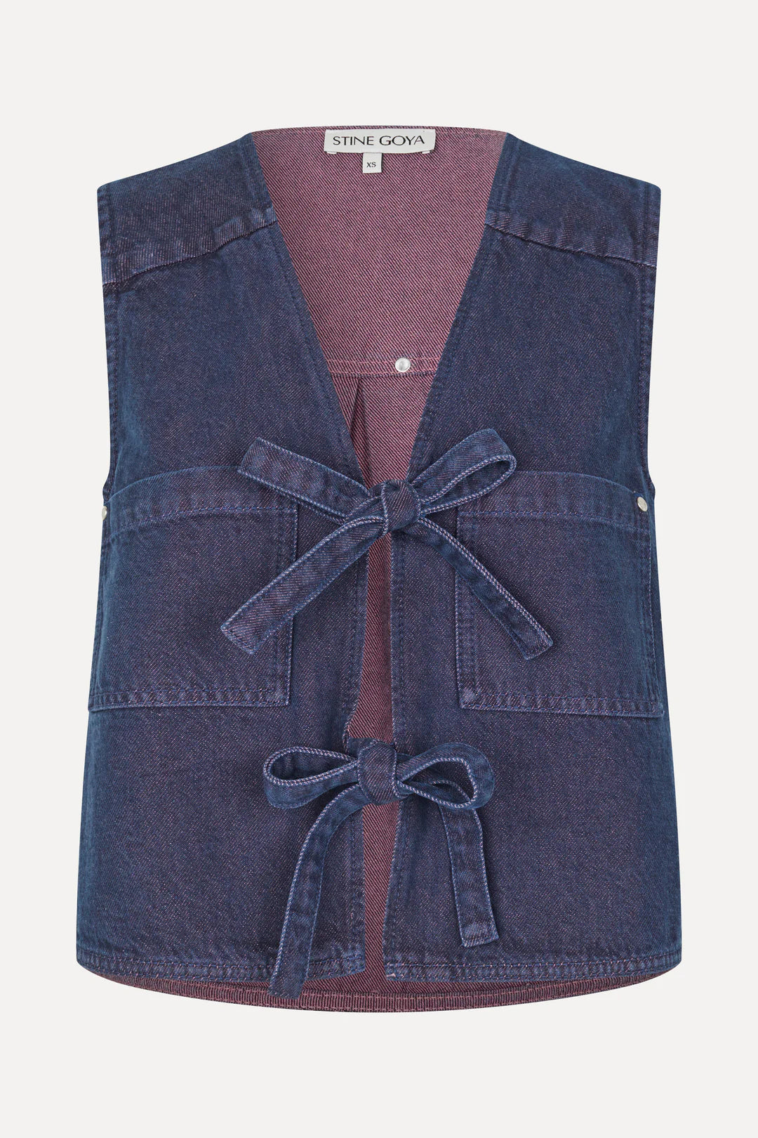 Stine Goya - Two - Tone Denim Pocket Vest